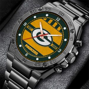 Green Bay Packers Custom Name Elegant Fashion Design Watch VS01
