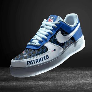 New England Patriots Multicolor Fashion Casual AF1 Sneakers VS3
