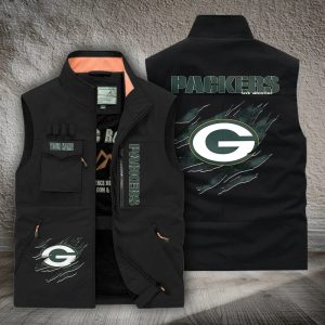 Green Bay Packers Custom Name Tactical Style Vest VS01
