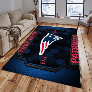 New England Patriots Welcome Personalized Floormat VS03