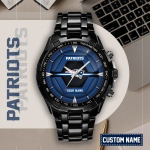 New England Patriots Custom Name Elegant Fashion Design Watch VS01