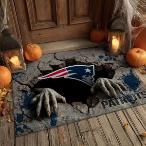 New England Patriots Welcome Personalized Doormat VS02