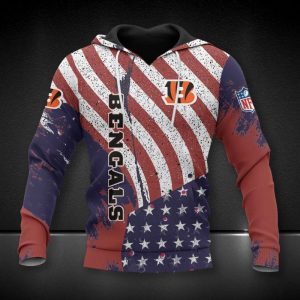 Cincinnati Bengals VS22 Zipper,Hoodie, Baseball, Bomber Jacket, Tshirt, Sweatshirt, Polo Shirt