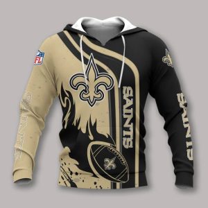 New Orleans Saints Zipper,Hoodie, Baseball, Bomber Jacket, Tshirt, Sweatshirt, Polo Shirt VS21