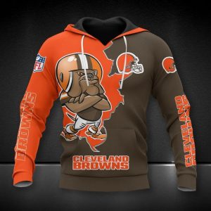 Cleveland Browns VS18 Zipper,Hoodie, Baseball, Bomber Jacket, Tshirt, Sweatshirt, Polo Shirt