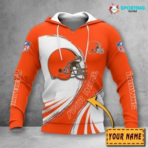 Cleveland Browns VS16 Custom Name Zipper,Hoodie, Baseball, Bomber Jacket, Tshirt, Sweatshirt, Polo Shirt