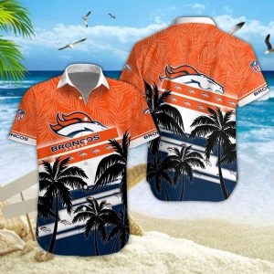 Denver Broncos Unisex Summer Casual Hawaiian Shirts VS03
