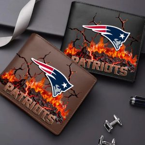 New England Patriots Casual Leather Wallet VS01