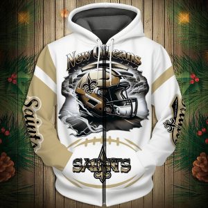 New Orleans Saints Zipper,Hoodie, Baseball, Bomber Jacket, Tshirt, Sweatshirt, Polo Shirt VS26