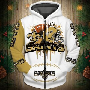 New Orleans Saints Zipper,Hoodie, Baseball, Bomber Jacket, Tshirt, Sweatshirt, Polo Shirt VS25