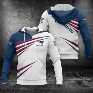 New England Patriots Custom Name Zipper, Hoodie, Baseball Jacket, Bomber Jacket, Tshirt, Sweatshirt, Polo Shirt VS12