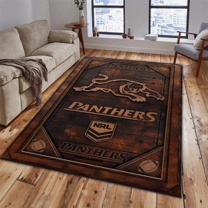 Carolina Panthers Custom Name Welcome Personalized Floormat VS01
