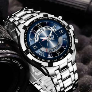 New England Patriots Custom Name Elegant Fashion Design Watch VS08