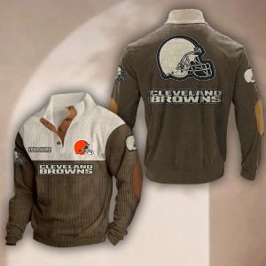 Cleveland Browns Custom Name Casual Design Sport Sweatshirt VS03