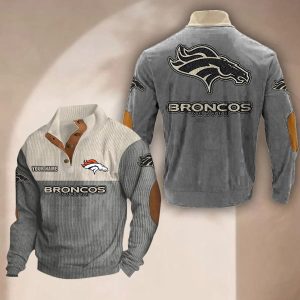 Denver Broncos Custom Name Casual Design Sport Sweatshirt VS03