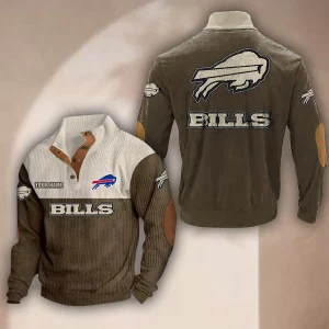 Buffalo Bills Custom Name Casual Design Sport Sweatshirt VS03