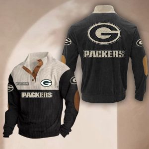 Green Bay Packers Custom Name Casual Design Sport Sweatshirt VS3