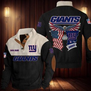 New York Giants Custom Name Casual Design Sport Sweatshirt VS02