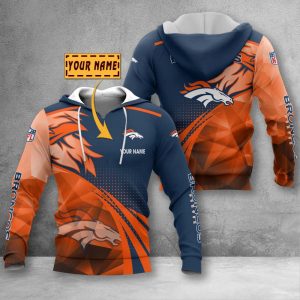 Denver Broncos Custom Name Zipper,Hoodie, Baseball, Bomber Jacket, Tshirt, Sweatshirt, Polo Shirt VS13