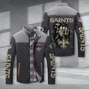 New Orleans Saints Designed Cotton Coat VS02