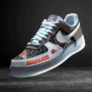 Cleveland Browns Multicolor Fashion Casual AF1 Sneakers VS3