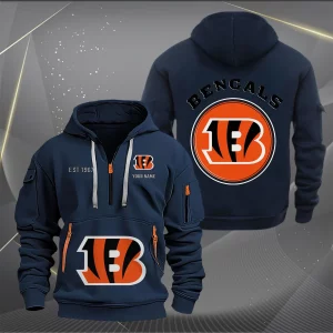 Cincinnati Bengals Custom Name High Quality Thick Hoodie VS16