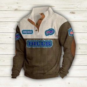 Buffalo Bills Custom Name Casual Design Sport Sweatshirt VS05