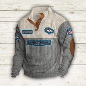 Denver Broncos Custom Name Casual Design Sport Sweatshirt VS06