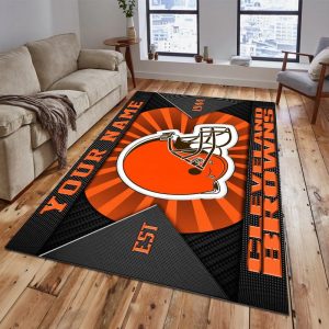 Cleveland Browns Welcome Personalized Doormat VS04