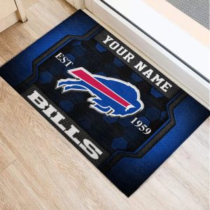 Buffalo Bills Welcome Personalized Doormat VS04