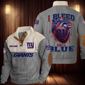 New York Giants Custom Name Casual Design Sport Sweatshirt VS05
