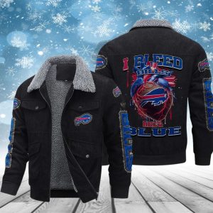Buffalo Bills Casual Winter Corduroy Jacket VS01