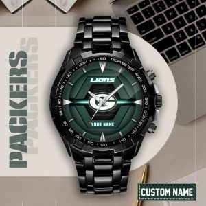 Green Bay Packers Custom Name Elegant Fashion Design Watch VS08