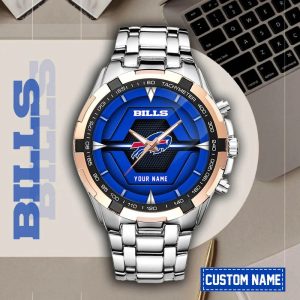 Buffalo Bills Custom Name Elegant Fashion Design Watch VS07