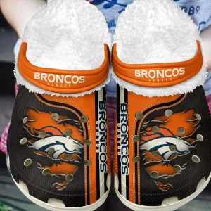 Denver Broncos Classic Casual Crocs Shoes VS01