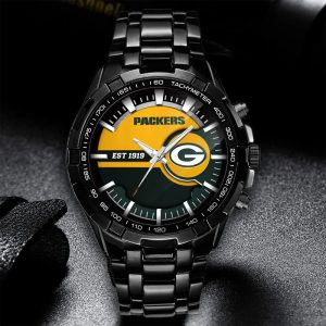 Green Bay Packers Custom Name Elegant Fashion Design Watch VS03