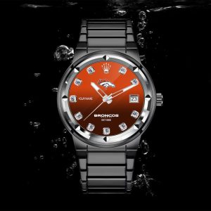 Denver Broncos Custom Name Elegant Fashion Design Watch VS08