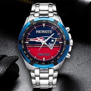 New England Patriots Custom Name Elegant Fashion Design Watch VS04