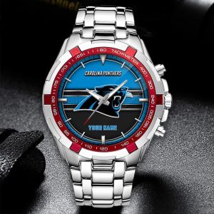 Carolina Panthers Custom Name Elegant Fashion Design Watch VS30
