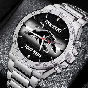 Carolina Panthers Custom Name Elegant Fashion Design Watch VS06