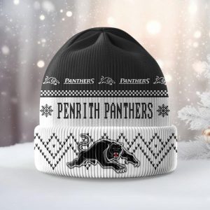 Carolina Panthers Design Knitted Hat Multicolor VS1