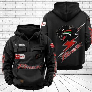 Carolina Panthers Custom Name High Quality Cotton Men Thick Hoodie