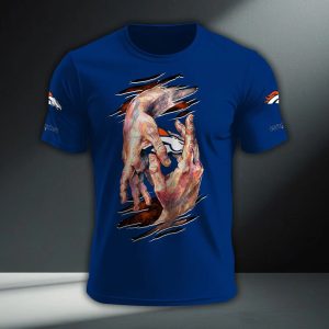 Denver Broncos Modern Fit Luxe Classic T Shirt VS02