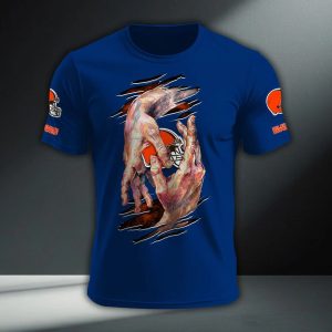 Cleveland Browns Modern Fit Luxe Classic T Shirt VS02