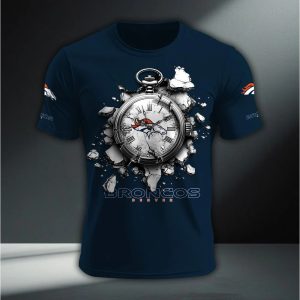 Denver Broncos Modern Fit Luxe Classic T Shirt VS01