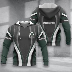 Green Bay Packers Custom Name Zipper, Hoodie, Baseball Jacket, Bomber Jacket, Tshirt, Sweatshirt, Polo Shirt VS14