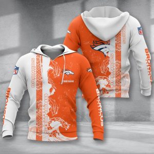 Denver Broncos Custom Name Zipper,Hoodie, Baseball, Bomber Jacket, Tshirt, Sweatshirt, Polo Shirt VS11