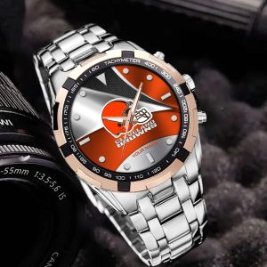 Cleveland Browns Custom Name Elegant Fashion Design Watch VS04