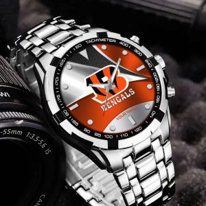 Cincinnati Bengals Custom Name Elegant Fashion Design Watch VS04