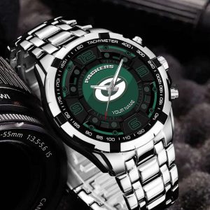 Green Bay Packers Custom Name Elegant Fashion Design Watch VS07